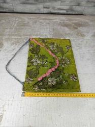 Antika Osmanlı Gümüş Tel Kırma KUR'AN-I KERİM Çantası