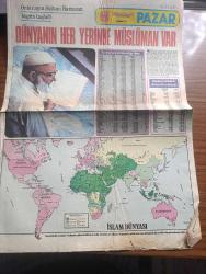 Hürriyet Pazar Gazetesi - 6 Ağustos 1978 - Onbir Ayın Sultanı Ramazan Bugün Başladı - dünyanın her yerinde müslüman var - Müslümanların azınlıkta olduğu ülkeler - Müslüman ülkelerin yüzölçümü ve nüfusları - İslam dünyası haritası - Cem Karaca Asiye nasıl kurtulurun müziğini yorumladı Fotoğrafı - Long Play savaşında Asu Maralman da yer alıyor Fotoğraf - haftanın portresi Sezer Güvenirgil Fotoğrafı - Gülistan Okan Long Play rekabetine katılacak en son isim olacak Fotoğrafı - Alice Cooper paraya doydu Fotoğrafı - beyaz kelebekler döndü fotoğraf - Türk sanat müziğinde haftanın plakları - Zeki Müren - İzzet Altınmeşe - tek suçları radyo sanatçısı olmamak - hayat arkadaşı arıyorum köşesi - Şarkıcı Yeliz'in sesi kısıldı Fotoğrafı - TV yavaş yavaş bilinç kutusu oluyor - şiir köşeniz - hafif müzikte haftanın plakları - Nurhan Damcıoğlu bu akşam 7 kanto sunacak fotoğraf - Ali Rıza Binboğa'nın yaşamında çocuklar müzik kadar önemli fotoğraf - TV de Sinema Nükhet Duruya kurban edildi  - Tv'de bugün