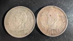 İnönü Gümüş 1 lira set, 1940 - 1941