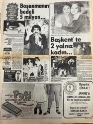 HAFTA SONU GAZETESİ DOĞUM GÜNÜ HEDİYESİ ( Turkish Newspaper ) - 21 ARALIK CUMA  - TAM TAKIM 12 SAYFADIR - Aynur Aydan-Hasan Fehmi Güneş-Müjde Ar-Gönül Yazar-Ünal Kutral-Tarık Aktuğ-Yüksel Uzel-Güzide Kasacı-Sezen Aksu-Sibel Egemen-Perihan Savaş-Rüçhan Adlı-Türkan Şoray-Cüneyt Arkın-Hakan Balamir-Bu aşk küllenmedi-Ömür boyu unutulmayacak darbe-Aynur Aydan Anadolu’da olaylar bekliyor-Müjde Ar koca arıyor-Varan 1 Heykel gibi iki aday-Varan 2 Bohem koca-Varan 3 Ve bir bürokrat-İşte adam olacak çocuk-Gönül Yazar İsviçre’de şifa arıyor-Benli türkücü evli çıktı-Yüksel Uzel hem ağlıyor hem gidiyor-Güzide Kasacı dert getirdi-Boşanmanın bedeli 5 milyon-Başkent’te 2 yalnız kadın-Kıskançlık 2 jönün ekmeğine mal oldu