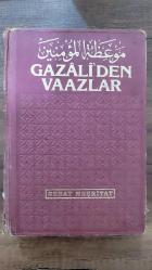 GAZALİ'DEN VAAZLAR