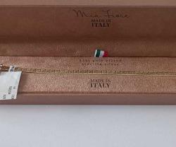 Mia Fiore İtalya 925 Gümüş Üzeri 14 Ayar Altın Kaplama Bileklik Kutusunda Sıfır ürün