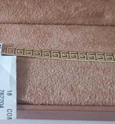 Mia Fiore İtalya 925 Gümüş Üzeri 14 Ayar Altın Kaplama Bileklik Kutusunda Sıfır ürün