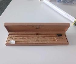 Mia Fiore İtalya 925 Gümüş Üzeri 18 Ayar Altın Kaplama 3 Adet  Bileklik Kutusunda Sıfır ürün