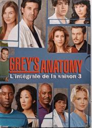 GREY'S ANATOMY SEZON 3 DVD FİLM ORJİNAL 2.EL DVD ( 9206