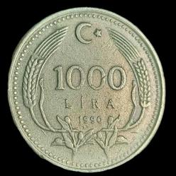 1990 1000 Lira