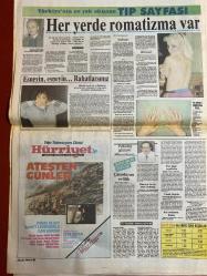 HAFTA SONU GAZETESİ DOĞUM GÜNÜ HEDİYESİ ( Turkish Newspaper ) - 1 OCAK 1988  - TAM TAKIM 12 SAYFADIR -Bülent Ersoy - Noyan Bayrals - Ferdi Tayfur - Güneri Civaoğlu - Güler Birol - Banu Alkan - Leyla Sayar - Seyran - Semra Özal - Leyla Yenlay Köseoğlu - Erbil Değişmez - Dilhi Kemal Kocaoğlu - Füsun Gözay - Fikret Tunçer - Belkıs Akkale - Bülent Bilgiç - Nuri Hashem - Taha Toros - Noyan Bayrals - Bülent Ersoy - Ferdi’den 2 çinko 1 tombala - İSKİ Vakfı illegal çalışıyor - Konsomatristen artist bu kadar olur - 400 parfüm veriyor isteyen herkesi zayıflatıyor - Darülaceze’de hüzün - Diskotekte cümbüş - Uzakdoğu Afrodit ile tanıştı - Ermiş Leyla bir seks delisidir - Korkunç Yenge yine ısırdı - Plakçılar kralının maskesini düşürdük - Yıldız açılışte piyango - Ressam Kanuni’nin ikinci yaşamı - Evinin kapısını şaşıran aktör - İbnu’l Yarımakan gazeteci - 1 rehbiye 1987 benden çok şey aldı