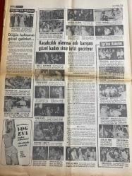 HAFTA SONU GAZETESİ DOĞUM GÜNÜ HEDİYESİ ( Turkish Newspaper ) - 27 HAZİRAN 1968  - TAM TAKIM 8 SAYFADIR -yeni çıkan plaklar listesi-Zeki Müren-Ajda Pekkan-Gönül Yazar-Öztürk Serengil-Murat Soydan-Türkan Şoray-Süle Yücel-Gülşen Ertena-Nuray Zengel-Peri-Han-Süreyya-Belgin Doruk-İzzet Günay-Mine Soley-Sezer Güvenirgil-Tunç Oral-Saniye Can-Yusuf Nalkesen-Nesrin Sipahi-Ayten Alpman-Kadri Ünalan-Engin Erge-Yaşar Güçlü-Rüştü Demirci-Aliye Akkılıç-Muazzez Türüng-Mahmut Coşkunsez-Fahri Işık-Gönül Öner-Adnan Varveren-Haydar Ağbaba-Elsa Martinelli-Brigitte Bardot-Leyla Süren-Meral Polat-Safiye Aylin  Baş Artist Bulan Kazanıyor-Hafta Sonu’nun 5 Bin Lira Ödüllü Yeni Yarışması-Artistler Arasında Sinir Harbi Başladı-Gönül Yazar ile Öztürk Serengil Birbirine Girdi-Ajda Pekkan Eyüpsultan’da Kurban Kestirdi-Şoray Operet Oynuyor-Peri-Han Beşiktaşlı Süreyya’ya Aşık Oldu-Dünya Dönüyor Şarkısı Filme Alınıyor-Mine Soley Kendisine Laf Atan Bir Şoföre Dayak Attı-Sezer Güvenirgil ile Tunç Oral Nişanlandı-Saniye