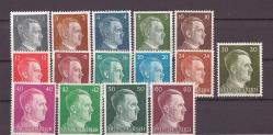 1941 -1945 Almanya Reich Dönemi Hitler - Yeni Günlük Pullar Mnh Pullar (Valörler) - R65