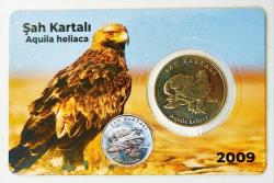 2009 Şah Kartalı ((Sakallı Akbaba)) Hatıra Parası..