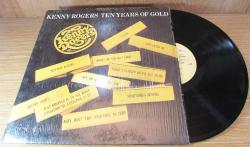 KENNY ROGERS-Ten Years Of Gold .....1978 AMERİKAN BASKI 33 Lük PLAK LP.