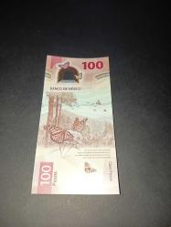 Meksika 100 Peso (Polimer,çil kondisyon)