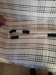 2 renkli Dar uzun atkı (skinny atkı)