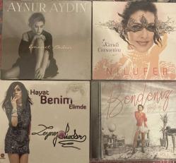 AYNUR AYDIN Emanet Beden Nilüfer Kendi Cennetim Bendeniz Best of Vol. 1 Hayat Benim Elimde Zeynep Dizdar 4 CD  SIFIR JELATİNLİ AMBALAJINDADIR