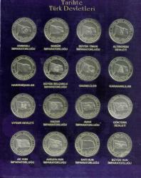 Tarihte Türk devletleri seti