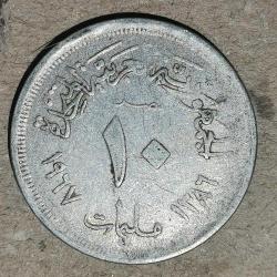 MISIR  1967    10  PIASTRE