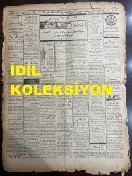 Osmanlıca Peyam-ı Sabah Gazetesi, Orijinal Dönem Basım, (Ottoman Newspaper) - 11 Mayıs 1922 - Sayı: 1235 - Hicri: 13 Ramazan 1340 - Rumi: 11 Mayıs 1338 - 