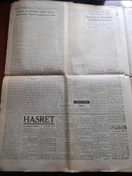 Ulus Gazetesi - Turkish Newspaper - 4 Haziran 1942 - savaşa nereden başlamalıyız yazan Falih Rıfkı Atay Başmakale - On yılda 50.000 kişilik bir ilköğretim ekibi kurulacak - Maarif vekilimiz Hasan Ali Yücel - dünkü suikast davasında avukat Şakir Ziya Karaçay müdafaanamesini okurken Fotoğrafı - Süleyman Sağol da müdafaasını yaptı - Libya'da Almanlar yarım çember içine alındı - Amerika Bulgar Macar ve Romen hükümeti ile harp halinde - Amerika harp için 11 ayda 22.130.946.353 dolar masraf etti - Admira Beşiktaş takımını 3 2 yendi fotoğraf - Londra'ya göre Kolonya halkı başka yerlere göç ediyormuş - Almanya'ya karşı İngiliz uçakları büyük akınlara devam ediyor - Ümit Uluğ'un cenazesi Dün defnedildi fotoğraf - Hamlet davası sona ermiş Peyami Safa Ziyat Ebuzziya Ve Cihat Baban beraat etmişlerdir - Hasret yazan Muazzez Aruoba Yazı Dizisi - Müjde orman çiftliği Marmara parkı'nda her gün incesaz vardır - küçük yıldız filmi yeni sinemada - gönüller aldanır filmi sus sinemasında - Slyvia Şerbescu