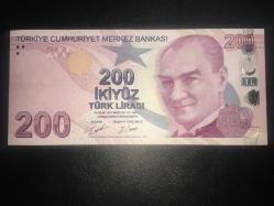 9. EMİSYON 200 TÜRK LİRASI B 334 024073 ÇİL TCM 5886