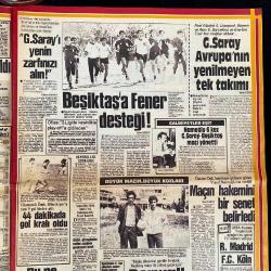 Ekim 2006 Unutulmaz Sayfalar, Spor Basınından Tarihi Galatasaray Haberleri