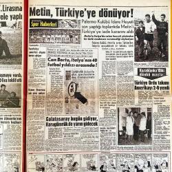 Kasım 2006 Unutulmaz Sayfalar, Spor Basınından Tarihi Galatasaray Haberleri
