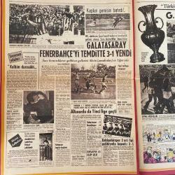 Aralık 2006 Unutulmaz Sayfalar, Spor Basınından Tarihi Galatasaray Haberleri