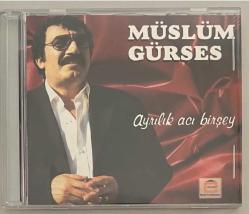 LOT.2 » Müslüm Gürses Ayrılık Acı Birşey Cd (Jelatininde Sıfır Oriinal Dönem Baskı)