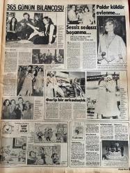 HAFTA SONU GAZETESİ DOĞUM GÜNÜ HEDİYESİ ( Turkish Newspaper ) - 31 MART 1978 - TAM TAKIM 12 SAYFADIR -Gönül Yazar - Sinan Bilsel - Mehmet Ergün - Türkan Şoray - Rüçhan Adlı - Ahmet Mekin - Raffaella Carra - Cahit Poyraz - Süreyya - Şah Muhammed Rıza Pehlevi - Melike Sitgoni - Seçil Heper - Kemal Sunal - Adile Naşit - Şener Şen - Münir Özkul - Halit Akçatepe - Ahmet Özhan - Muazzez Abacı - Yeşim Suna - Nil Burak - Naciye Orkut -  Kader - Vah yavrum vah - Olayın yarattığı şok büyük oldu - Uğursuz çukur ne dertler açtı - 2 milyona mal olan kıskançlık - Rejimsiz zayıflama - Ahmet Mekin tanınmaz halde - Raffaella Carra: Bir gecelik fiyatı 300.000 lira - Şah’la son gece - Kahkaha kollektif şirketi - Seçil Heper’in burnundan gelen Paris gezisi - 365 günün bilançosu - Sessiz sedasız boşanma - Paldır küldür evlenme - Garip bir arkadaşlık - 5 adama karşı 1 kadın - Gelin afişleri konuşturalım -  Garip Ama Gerçek - Ailemiz - Bizimkiler - Bastıbacak