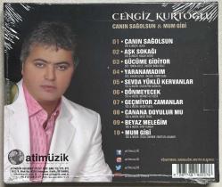 Cengiz Kurtoğlu Canın Sağolsun Mum Gibi Cd (Jelatininde Sıfır Orijnal Dönem Baskı Cd)