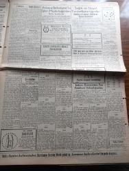 Kudret Gazetesi - Turkish Newspaper - 15 Temmuz 1948 - Ahmet Emin Yalman bize hücum ediyor - Prenses Faize Ankara'ya geldi fotoğraf - M. Erden'in almanlara hitabı dünyanın her tarafında hür insanların belası olan şeylerden inhiraf etmeyeceğiz - Mareşal Fevzi Çakmak çankaya'daki köşkünü millet partisine tahsis etti - güvenlik konseyinde Amerikan teklifleri Arapları kızdırdı - İtalyan komünist lideri Togliatti'ye suikast - tüccar sanayiciler Ticaret bakanı Cemil Sait Barlas ile görüştü - Rize milletvekili Fahri Kurtuluş'a cevap - kahramanlar geçti yazan Zuhuri Danışman Yazı Dizisi - boşanmada sürat rekoru hollywood'da kırıldı - Marlo Oberon'un son filmi Night Song Fotoğrafı - Kamil Koç otobüsleri fotoğraf - Mim Baki Revüsü cebeci'de istasyon yanında Doğan bahçesinde - demiryolları hastanesi dahiliye mütehassısı Ferit Faik Şahenk - fotoğraflarla hadiseler - demokratlar Kongresi Amerika'da liberaller galebe çalıyor - Muammer Karaca tekmil kadrosu ile katibin karısı Cebeci çiçek sinemasında