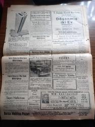 Kudret Gazetesi - Turkish Newspaper - 15 Temmuz 1948 - Ahmet Emin Yalman bize hücum ediyor - Prenses Faize Ankara'ya geldi fotoğraf - M. Erden'in almanlara hitabı dünyanın her tarafında hür insanların belası olan şeylerden inhiraf etmeyeceğiz - Mareşal Fevzi Çakmak çankaya'daki köşkünü millet partisine tahsis etti - güvenlik konseyinde Amerikan teklifleri Arapları kızdırdı - İtalyan komünist lideri Togliatti'ye suikast - tüccar sanayiciler Ticaret bakanı Cemil Sait Barlas ile görüştü - Rize milletvekili Fahri Kurtuluş'a cevap - kahramanlar geçti yazan Zuhuri Danışman Yazı Dizisi - boşanmada sürat rekoru hollywood'da kırıldı - Marlo Oberon'un son filmi Night Song Fotoğrafı - Kamil Koç otobüsleri fotoğraf - Mim Baki Revüsü cebeci'de istasyon yanında Doğan bahçesinde - demiryolları hastanesi dahiliye mütehassısı Ferit Faik Şahenk - fotoğraflarla hadiseler - demokratlar Kongresi Amerika'da liberaller galebe çalıyor - Muammer Karaca tekmil kadrosu ile katibin karısı Cebeci çiçek sinemasında