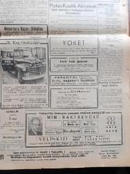Kudret Gazetesi - Turkish Newspaper - 15 Temmuz 1948 - Ahmet Emin Yalman bize hücum ediyor - Prenses Faize Ankara'ya geldi fotoğraf - M. Erden'in almanlara hitabı dünyanın her tarafında hür insanların belası olan şeylerden inhiraf etmeyeceğiz - Mareşal Fevzi Çakmak çankaya'daki köşkünü millet partisine tahsis etti - güvenlik konseyinde Amerikan teklifleri Arapları kızdırdı - İtalyan komünist lideri Togliatti'ye suikast - tüccar sanayiciler Ticaret bakanı Cemil Sait Barlas ile görüştü - Rize milletvekili Fahri Kurtuluş'a cevap - kahramanlar geçti yazan Zuhuri Danışman Yazı Dizisi - boşanmada sürat rekoru hollywood'da kırıldı - Marlo Oberon'un son filmi Night Song Fotoğrafı - Kamil Koç otobüsleri fotoğraf - Mim Baki Revüsü cebeci'de istasyon yanında Doğan bahçesinde - demiryolları hastanesi dahiliye mütehassısı Ferit Faik Şahenk - fotoğraflarla hadiseler - demokratlar Kongresi Amerika'da liberaller galebe çalıyor - Muammer Karaca tekmil kadrosu ile katibin karısı Cebeci çiçek sinemasında