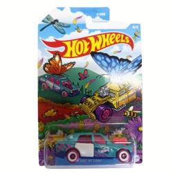 Hot WheelsTime Attaxi Bahar Temalı Arabalar - Diecast Model Araba Oyuncak Araba 4/5