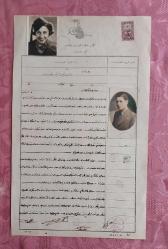 1922–1923 Beyoğlu (Tophane–Galata) Kira Sözleşmesi – Tuğralı, Fotoğraflı, Fehmi Bey Dairesi