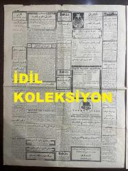 Osmanlıca Vakit Gazetesi, Orijinal Dönem Basım, (Ottoman Newspaper) - 25 Kasım (Teşrin-i Sani) 1928 - Sayı: 3910 - Hicri: 11 Cemaziyelahir (1347) - Tahkikat Heyeti Reisi Mösyö Holştad Raporunu Verdi. Yunanlılar Heyetin Faaliyetine Mümanaat İçin Kuvvetle Çalışmışlar, Baş Murahhasımızı Kahvede Oturup Ahali İle Görüşmekten Bile Men Etmeye Kalkışmışlardır - Bir Kadın Avukat Daha: Nigar Hanım Stajını Bitirdi, Zabıt Katipliğinden İstifa Etti. İstifası Kabul Edilince Baroya Müracaat Edecek - Levhalar Sökülüyor: Eski Harfle Yazılmış Hiçbir Sokak Levhası Bırakılmayacak - Karadeniz Limanlarımız İngilizlere Nazaran Ne Haldedir?- Kahraman Edirne'nin Kurtuluş Günü. Edirneliler Bu Büyük ve Mesut Devr-i Seneviyi Bugün Her Sene Olduğu Gibi Fevkalade Tezahüratla Tesit Edeceklerdir. (Foto) Edirne'nin İşgalinden Elim Bir Hatıra: Sokaklarda Yunanca Yazılar - İmtihanların Neticesi: Memurların Yüzde Yirmi İkisi Yeni Harf İmtihanlarında Muvaffak Olamamışlardır - Sadeleştirilen Bazı Vekalet ve Devair İsimleri