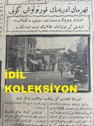 Osmanlıca Vakit Gazetesi, Orijinal Dönem Basım, (Ottoman Newspaper) - 25 Kasım (Teşrin-i Sani) 1928 - Sayı: 3910 - Hicri: 11 Cemaziyelahir (1347) - Tahkikat Heyeti Reisi Mösyö Holştad Raporunu Verdi. Yunanlılar Heyetin Faaliyetine Mümanaat İçin Kuvvetle Çalışmışlar, Baş Murahhasımızı Kahvede Oturup Ahali İle Görüşmekten Bile Men Etmeye Kalkışmışlardır - Bir Kadın Avukat Daha: Nigar Hanım Stajını Bitirdi, Zabıt Katipliğinden İstifa Etti. İstifası Kabul Edilince Baroya Müracaat Edecek - Levhalar Sökülüyor: Eski Harfle Yazılmış Hiçbir Sokak Levhası Bırakılmayacak - Karadeniz Limanlarımız İngilizlere Nazaran Ne Haldedir?- Kahraman Edirne'nin Kurtuluş Günü. Edirneliler Bu Büyük ve Mesut Devr-i Seneviyi Bugün Her Sene Olduğu Gibi Fevkalade Tezahüratla Tesit Edeceklerdir. (Foto) Edirne'nin İşgalinden Elim Bir Hatıra: Sokaklarda Yunanca Yazılar - İmtihanların Neticesi: Memurların Yüzde Yirmi İkisi Yeni Harf İmtihanlarında Muvaffak Olamamışlardır - Sadeleştirilen Bazı Vekalet ve Devair İsimleri