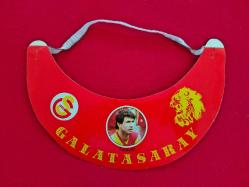 Galatasaray Tanju Çolak Karton Taraftar Şapkası