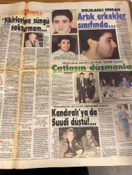 HAFTA SONU GAZETESİ DOĞUM GÜNÜ HEDİYESİ ( Turkish Newspaper ) - 5 HAZİRAN 1987 - TAM TAKIM 8 SAYFADIR -Şakir Şener-Behçet Cantürk-Oya Aydoğan-Sarı Avni-Ahu Tuğba-Figen Han-Bahar Öztan-Yaşar Alptekin-Tonton Osman-Sibel Can-Amanda Lear-Nurcihan Coşkun-Tahir Aktaş-Nihat Coşkun-Gülşen Bubikoğlu-Türkan Şoray-Zeynep-Hülya Avşar-Mahmut Sarıkaya-Doğan Yıldız-Nigar Uluer-Burhan Derwall-Elisabeth Arif Emrah-Yeliz Deveci-Ufuk Deveci Sapık menajer Şakir Şener’in polise verdiği ifadeyi ele geçirdik-Mikroplar-Sanat dünyasında ikinci eroin şoku-Uyuşturucu kaçakçısı Behçet Cantürk’e ilk assolist 100 bine sattım-Eroinçilere son tokat-Tatlıses menajeri ve Behçet Cantürk’ün nonoşlu alemleri-Şehvet delisi Figen Han’la grup seks yaptık-En kahraman enişte-Tonton mücahit görev başında-Kıbrıs’ta aşk başkadır-Bayramlıklar-Abacı şıklığı bedava-Giydikleri milyonluk-Göbek atan gelin-Türbe gibi bir çıplak-Körpe dansöz kart zampara-Acıların kadınının ak umutları-Uyanık organizatörün TRT’ye oyunu-Yuh olsun-Eminönü B