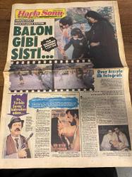 HAFTA SONU GAZETESİ DOĞUM GÜNÜ HEDİYESİ ( Turkish Newspaper ) - 28 EYLÜL 1984 - TAM TAKIM 12 SAYFADIR -Türkan Şoray-Cihan Ünal-Yüksel Üzel-Hülya Koçyiğit-Zeynep Özdal-Yıldırım Gürses-Bahar Öztan-Emel Sayın-Bedri Ayseli-Güngör Bayrak-Ayhan Aydın-Aydan Siyavuş-Mükerrem Taşçıoğlu-Alev Sayın-Sezen Aksu-Onur Tunç-Mualla Akın-Müjdat Gezen Türkan Şoray objektiflerden kaçıyor-Balon gibi şişti-Üvey kızıyla ilk fotoğrafı-Ve Türkan Şoray’ı kahreden adam-Bir sevgi istiyorum-Maziye asılan tablo-21. Antalya Sanat Şenliği’nde-Ağlatan sahne-Hülya Koçyiğit kaleyi içten fethediyor-En büyük kim-Dev adamı baştan çıkaran güzel-Kaset dünyasında sübyanlar saltanatı-İbo’yu kaçırdılar-Bu yıl karpuz kabak çıktı-Çapkın ellerin saldırısı-Bedri Ayseli Güngör Bayrak’ın peşinde-Yorgun savaşçılar-Önce aşk sonra milli takım-Başkentte bir yerli topless-Sezen Aksu değişmeli mi değişmemeli mi-Hollanda’da kasap Türkiye’de artist-İlk filminde pavyona düştü-Aşka daldı evi yandı-Mualla Akın bir halıya gidecek