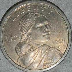 AMERİKA  2000  P  1 DOLAR  Sacagawea Doları