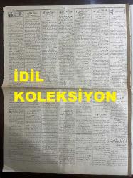 Osmanlıca Milliyet Gazetesi, Orijinal Dönem Basım, (Ottoman Newspaper) - 18 Ağustos 1926 - Sayı: 183 - Hicri: 9 Safer 1345 - Milli Ticaret ve Milli İktisat Şirketleri Mensuplarının Muhakemesi. Müdde-i Umumi Bey Salı Günü Talepnamesini Serdedecek ve Perşembe Günü Karar Tefhim Edilecektir. Mütakiben Diğer Bir Davanın Rüyetine Başlanacaktır. Balıkesir'de Yakalanan Casuslar İtirafatta Bulunmaya Başladılar - Gazi'ye Tazimat: Mardin, Tekirdağ, Heyetleri Reis-i Cumhur Hazretleri Tarafından Kabul Edildi - Netice Bugün Tayin Etmiş Olacak: Müskirat İdaresi Rakılarda Hasıl Olan Tereddütten Sonra Satışta Yüz Bin Lira Kaybetti - Romanya-İtalya İtilafı İmzalandı. İki Memleket Arasındaki Sıkı İktisadi Rabıtaların Bu İtilafa Müncer Olacağı Zaten Mahsustu - İktisadi ve Ticari Hayatımızın İnkişafı. Her Tarafta Ticaret Kongreleri Akdolunmaktadır. Edirne'de De Mühim Kararlar Verilerek Ankara'ya Bildirildi - (Karikatür) Nikahların Belediyelerde Kıyılacağı Günler Geliyor - İzmir'e Şehitler İçin Abide İnşası
