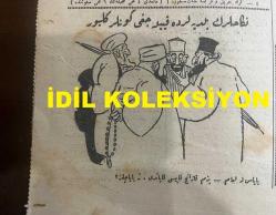 Osmanlıca Milliyet Gazetesi, Orijinal Dönem Basım, (Ottoman Newspaper) - 18 Ağustos 1926 - Sayı: 183 - Hicri: 9 Safer 1345 - Milli Ticaret ve Milli İktisat Şirketleri Mensuplarının Muhakemesi. Müdde-i Umumi Bey Salı Günü Talepnamesini Serdedecek ve Perşembe Günü Karar Tefhim Edilecektir. Mütakiben Diğer Bir Davanın Rüyetine Başlanacaktır. Balıkesir'de Yakalanan Casuslar İtirafatta Bulunmaya Başladılar - Gazi'ye Tazimat: Mardin, Tekirdağ, Heyetleri Reis-i Cumhur Hazretleri Tarafından Kabul Edildi - Netice Bugün Tayin Etmiş Olacak: Müskirat İdaresi Rakılarda Hasıl Olan Tereddütten Sonra Satışta Yüz Bin Lira Kaybetti - Romanya-İtalya İtilafı İmzalandı. İki Memleket Arasındaki Sıkı İktisadi Rabıtaların Bu İtilafa Müncer Olacağı Zaten Mahsustu - İktisadi ve Ticari Hayatımızın İnkişafı. Her Tarafta Ticaret Kongreleri Akdolunmaktadır. Edirne'de De Mühim Kararlar Verilerek Ankara'ya Bildirildi - (Karikatür) Nikahların Belediyelerde Kıyılacağı Günler Geliyor - İzmir'e Şehitler İçin Abide İnşası