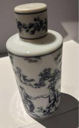 Nadir Vintage Lubin Rue Royale Paris Nuit De Longchamp Porselen Boş Parfüm şişesi 60ml