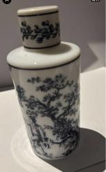 Nadir Vintage Lubin Rue Royale Paris Nuit De Longchamp Porselen Boş Parfüm şişesi 60ml