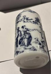 Nadir Vintage Lubin Rue Royale Paris Nuit De Longchamp Porselen Boş Parfüm şişesi 60ml