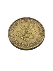 1973 Almanya 5 Pfennıg Madeni Koleksiyon Para Lotu.