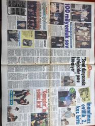 HAFTA SONU GAZETESİ DOĞUM GÜNÜ HEDİYESİ  ( Turkish Newspaper ) - 10 NİSAN 1987 - TAM TAKIM 12 SAYFADIR -Arzu-Figen Say-Yılmaz Duru-Türkan Şoray-Faruk Peker-Burçin Orhon-Sezen Aksu-Ahu Tuğba-Halis Kalkavan-Semiha Yankı-Recep Kaymak-Rüçhan Adlı-Türkan Şoray-Melike Zobu-Sibel Turnagöl-Zeki Müren-Selami Şahin-Ünsal Kubat-Orhan Gencebay-Cüneyt Arkın-Sibel Gökçe-Nazan Şoray-Nilüfer Şehvet dizisi-Sinop’ta ayıplı günler geceler-İşte ilk Gramofon Avrat-İrlandalı eniştemize ihanet-Sinemacılar kokteylinin şarkıcı yıldızı-Kanlı aşkta son raunt-100 milyonluk şov-Gangster’in yalnız kızı-Hayatı dram-Çapkın türkücünün gizli evliliği-Yeşilçam’da bir yüz karası-Homoseksüel şarkıcıları bastılar-Fıstık gibi aktörler TV setinde seks skandalı-Figüran Arzu rezaleti açıkladı-Burçin Orhon ilk erkeği Faruk Peker’i unutmuyor-Sezen’i paylaşamıyorlar-Ahu’ya başkentte bir dayak daha-Kafası iyileşti yüzü şişti dikişleri alındı-Roma’da yılbaşı-Aynur Aydan-Hasan Fehmi Güneş-Yüksel Uzel-Engin Çağlar-Zeki Müren’-Ac