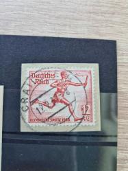 Nadir Damgalı 1936 Berlin Olimpiyatları Özel Damgalı Pul Seti (On Piece / Yerinde İptalli) – 5’li Grup