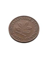 1970 Almanya 2 Pfennıg Madeni Koleksiyon Para Lotu.