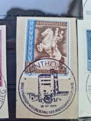 Nazi Almanyası Dönemi 1942-43 Alman Reich Propaganda / Posta Tarihi “ON PIECE” Damgalı Set (5’li Grup)